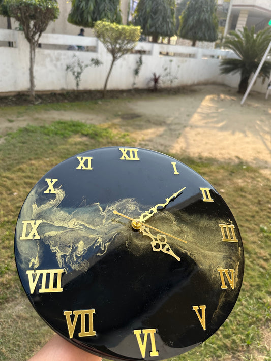 Luxury Resin Wall Clock